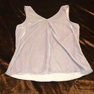 NEW Light Purple Velvet Tank